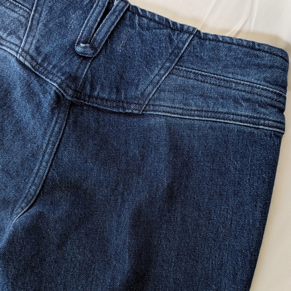 Free People We The Free Jeans Stillwater Low Rise Slim Flare Indigo Blue 26 NWT - Picture 10 of 15